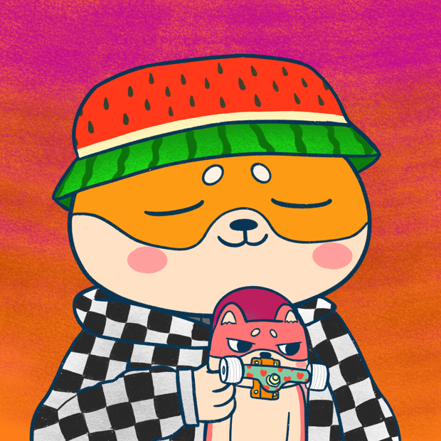 SUZIE - Super Shiba Club - Super Shiba #825 - NFT # 825