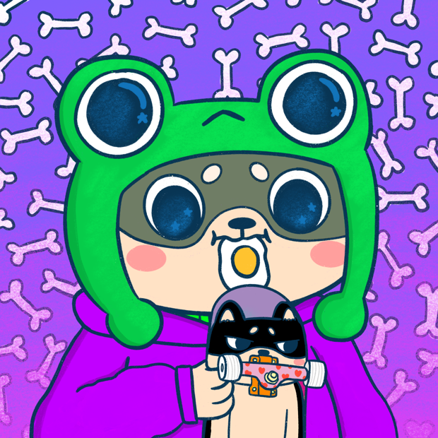 SUZIE - Super Shiba Club - Super Shiba #8300 - NFT # 8300