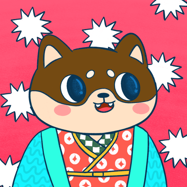 SUZIE - Super Shiba Club - Super Shiba #8340 - NFT # 8340