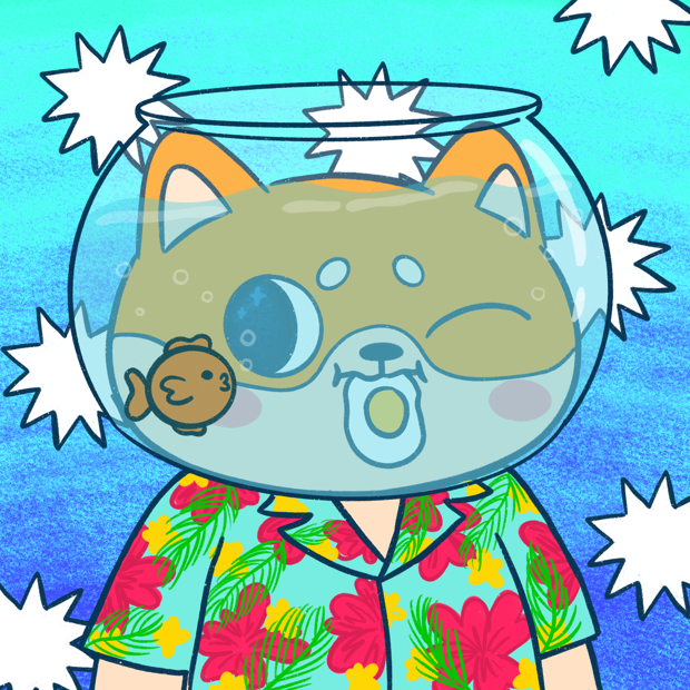 SUZIE - Super Shiba Club - Super Shiba #8374 - NFT # 8374