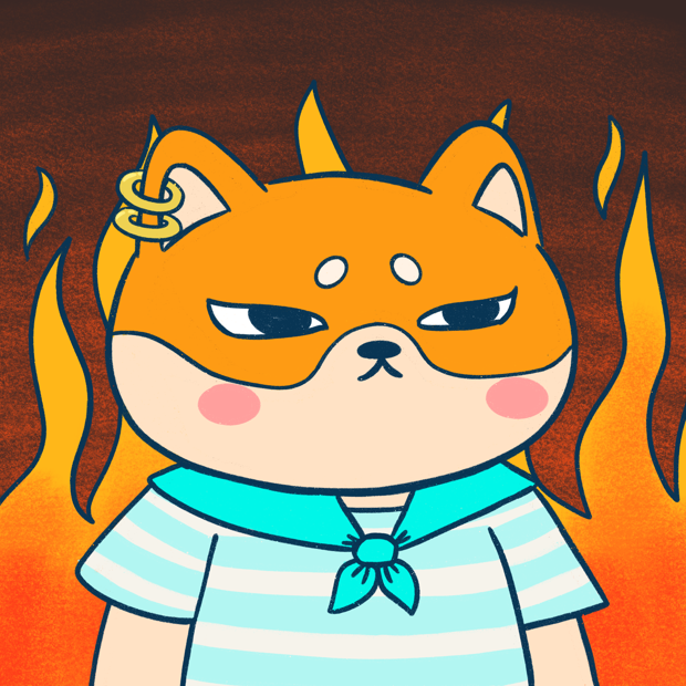 SUZIE - Super Shiba Club - Super Shiba #8384 - NFT # 8384