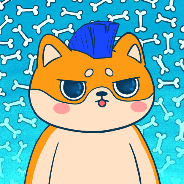 SUZIE - Super Shiba Club - Super Shiba #8640 - NFT # 8640