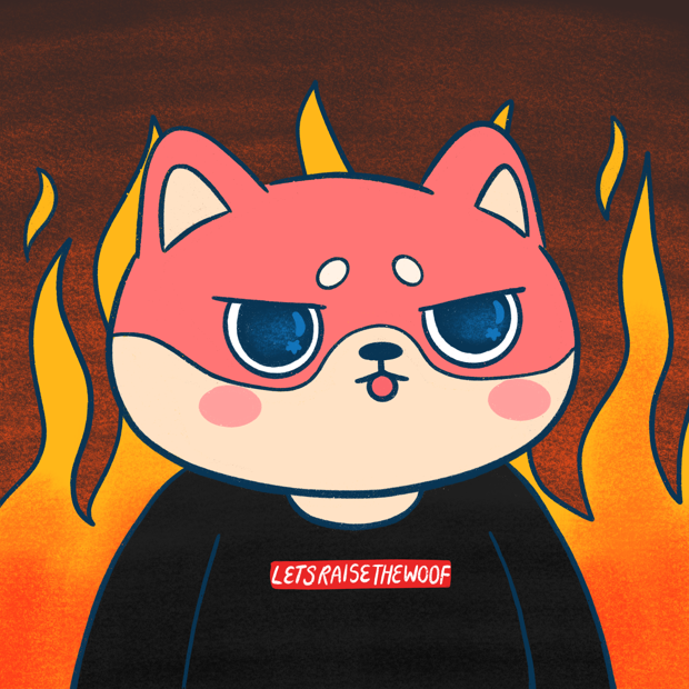 SUZIE - Super Shiba Club - Super Shiba #8654 - NFT # 8654