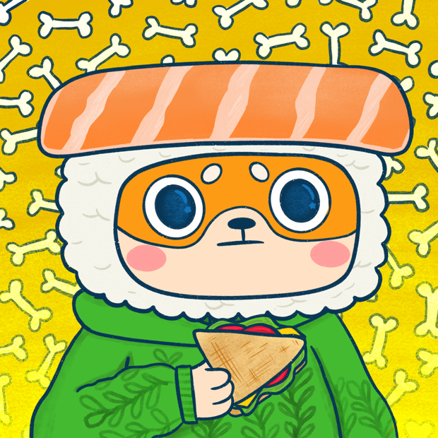 SUZIE - Super Shiba Club - Super Shiba #87 - NFT # 87