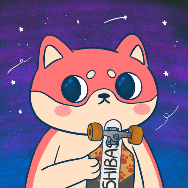 SUZIE - Super Shiba Club - Super Shiba #8738 - NFT # 8738