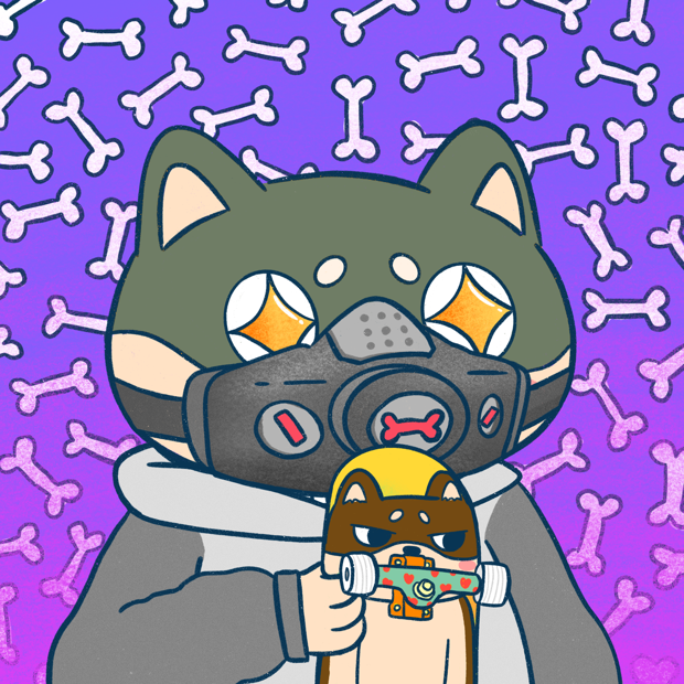 SUZIE - Super Shiba Club - Super Shiba #8748 - NFT # 8748