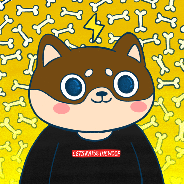 SUZIE - Super Shiba Club - Super Shiba #8784 - NFT # 8784