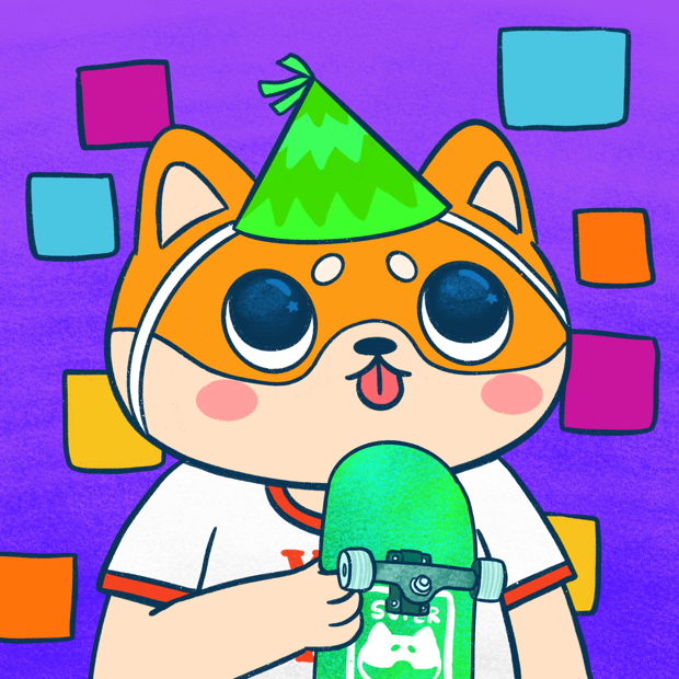 SUZIE - Super Shiba Club - Super Shiba #8808 - NFT # 8808