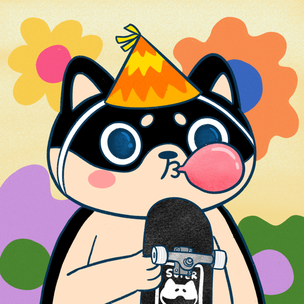 SUZIE - Super Shiba Club - Super Shiba #8885 - NFT # 8885