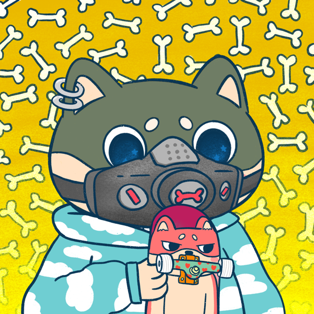 SUZIE - Super Shiba Club - Super Shiba #90 - NFT # 90