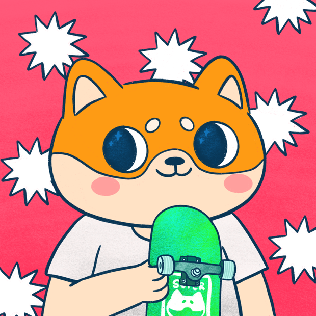 SUZIE - Super Shiba Club - Super Shiba #9030 - NFT # 9030