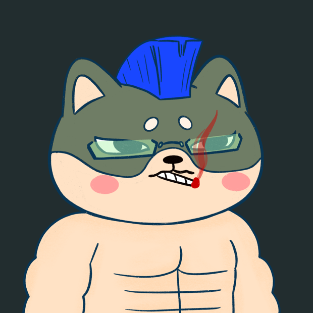 SUZIE - Super Shiba Club - Super Shiba #9105 - NFT # 9105