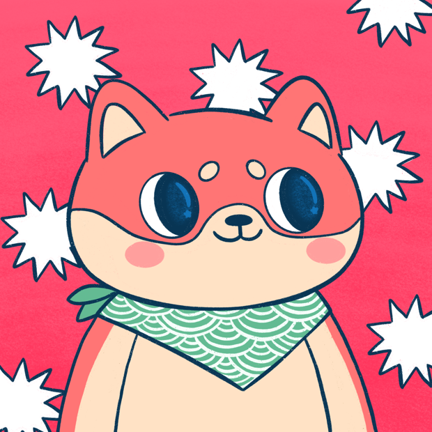 SUZIE - Super Shiba Club - Super Shiba #9301 - NFT # 9301