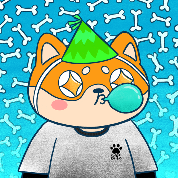 SUZIE - Super Shiba Club - Super Shiba #9443 - NFT # 9443