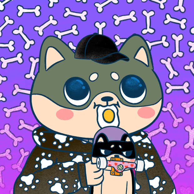 SUZIE - Super Shiba Club - Super Shiba #9554 - NFT # 9554