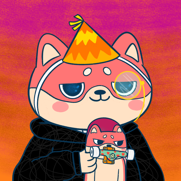 SUZIE - Super Shiba Club - Super Shiba #9629 - NFT # 9629