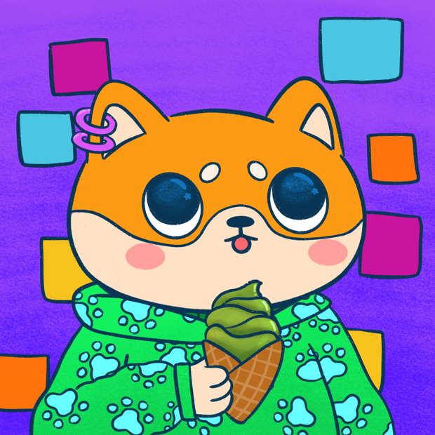 SUZIE - Super Shiba Club - Super Shiba #9644 - NFT # 9644