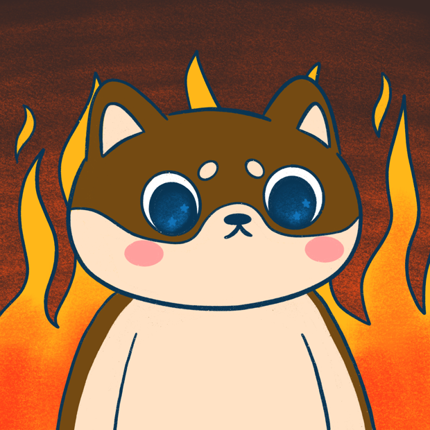 SUZIE - Super Shiba Club - Super Shiba #9654 - NFT # 9654