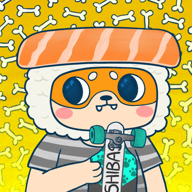 SUZIE - Super Shiba Club - Super Shiba #9663 - NFT # 9663