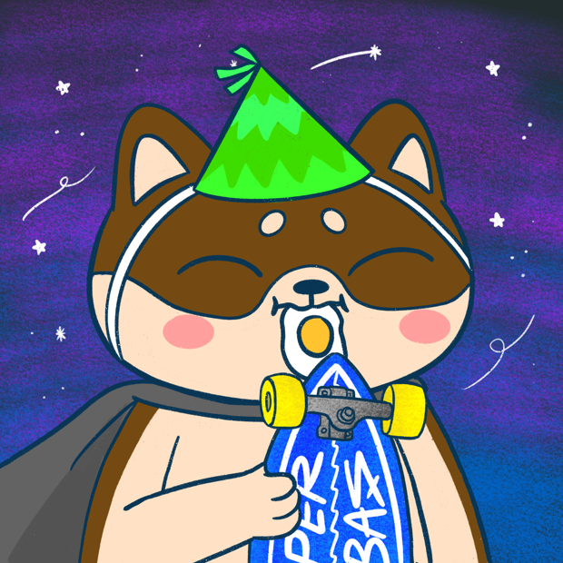 SUZIE - Super Shiba Club - Super Shiba #9687 - NFT # 9687