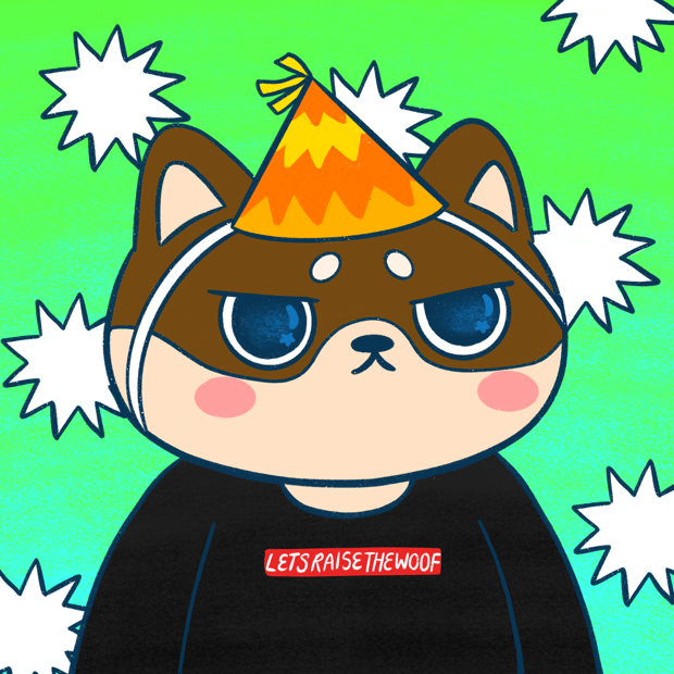 SUZIE - Super Shiba Club - Super Shiba #9712 - NFT # 9712