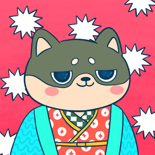 SUZIE - Super Shiba Club - Super Shiba #9742 - NFT # 9742