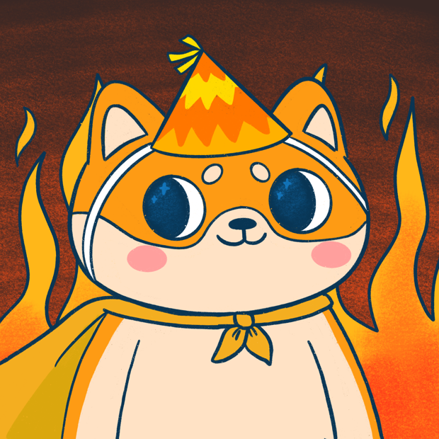 SUZIE - Super Shiba Club - Super Shiba #9745 - NFT # 9745