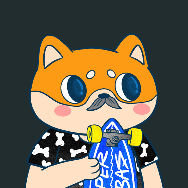 SUZIE - Super Shiba Club - Super Shiba #9807 - NFT # 9807