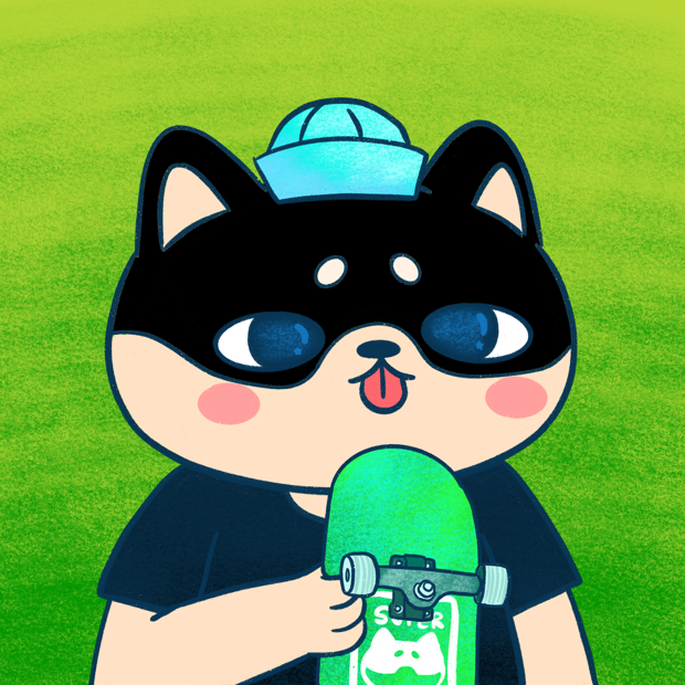 SUZIE - Super Shiba Club - Super Shiba #9843 - NFT # 9843