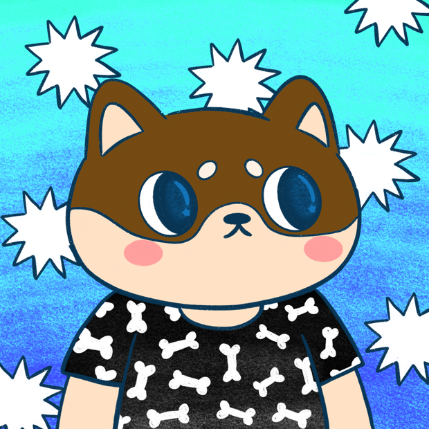 SUZIE - Super Shiba Club - Super Shiba #9844 - NFT # 9844