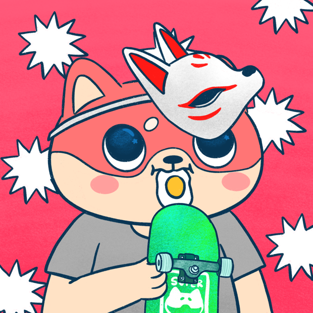 SUZIE - Super Shiba Club - Super Shiba #9859 - NFT # 9859