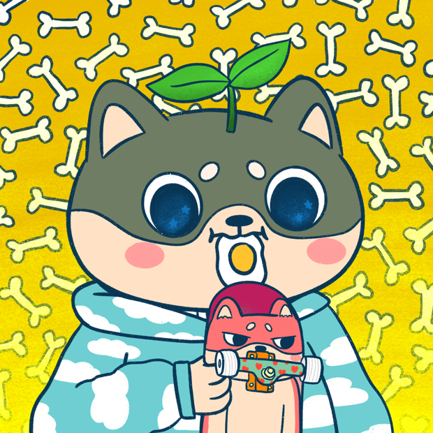 SUZIE - Super Shiba Club - Super Shiba #9873 - NFT # 9873