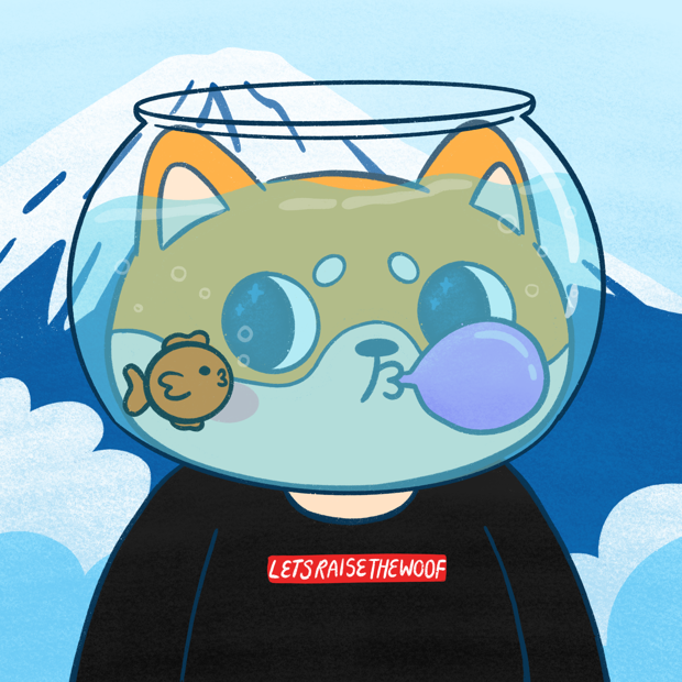 SUZIE - Super Shiba Club - Super Shiba #9976 - NFT # 9976