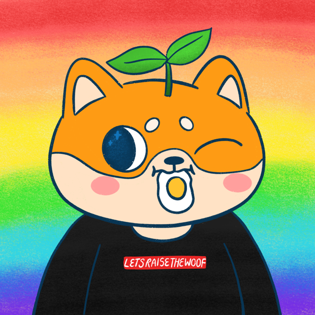 SUZIE - Super Shiba Club - Super Shiba #9989 - NFT # 9989